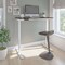 Bestar Bestar Viva 48W x 24D Electric Standing Desk in black 19857-000018 - alternate 4